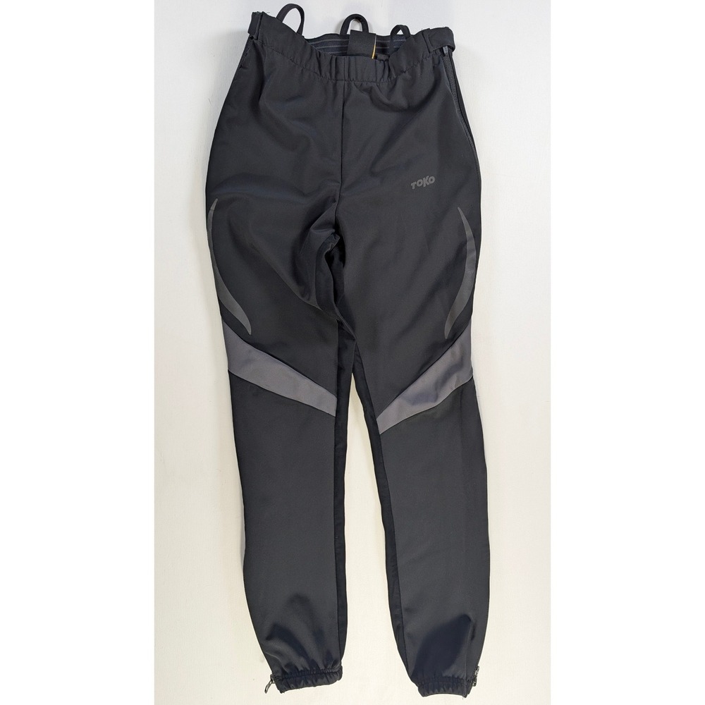 Toko Mammut Mens Cross Country Ski Pants Full Zip Black Nordic Winter Training